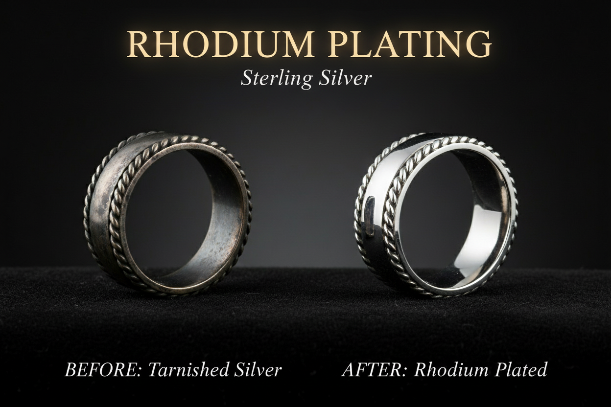 Why Sterling Silver Jewelry Needs Rhodium Plating: The Complete Guide