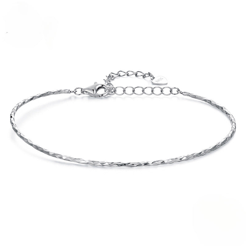 Starlight Delicate Twisted Bracelet | Sterling Silver