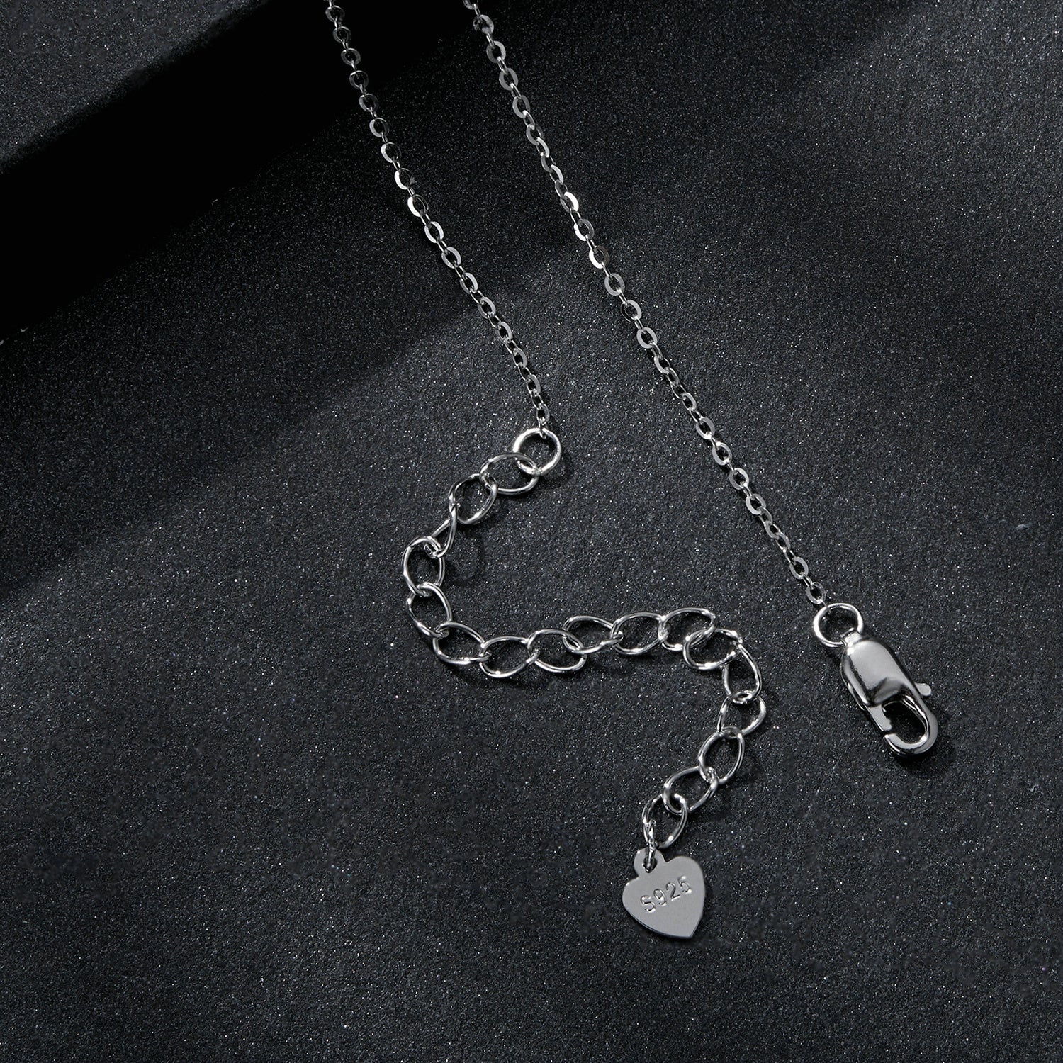 Bezel-Set Moissanite Pendant Necklace | Sterling Silver