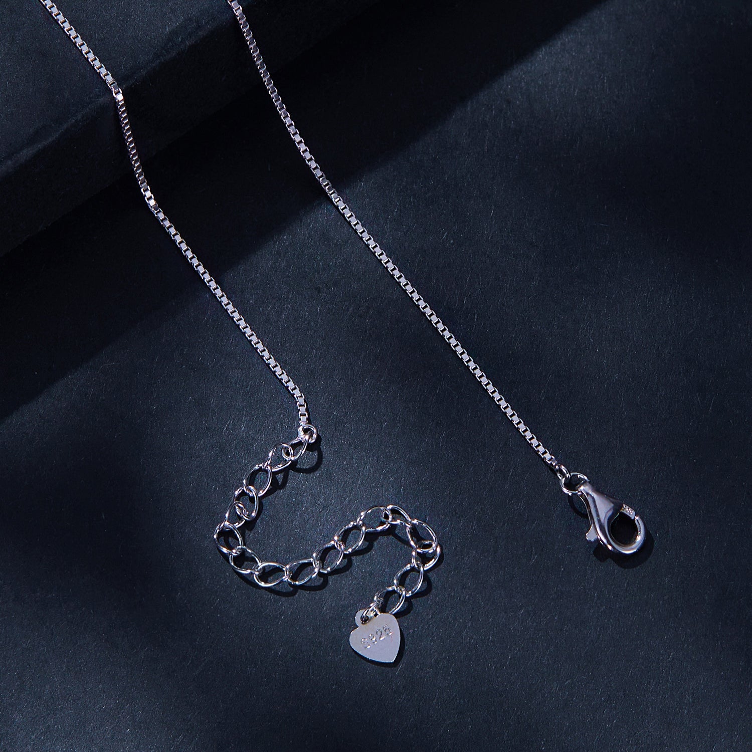 Five-Stone Moissanite Bar Necklace | Bezel-Set in Sterling Silver